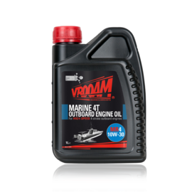VROOAM MR4 Marine 4 Takt Outboard Motorolie  - 1 liter fles - SAE 10W-30