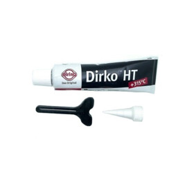 Elring Dirko HT oxim (315 C) vloeibare Pakking set, Zwart, siliconen compound, tube 70 ml