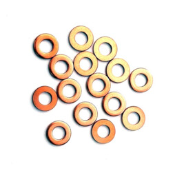 Copper washers M6 100 pcs (6 x 10 x 1.50 mm) PRO-SERIES